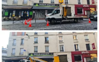 aérogommage facade immeuble