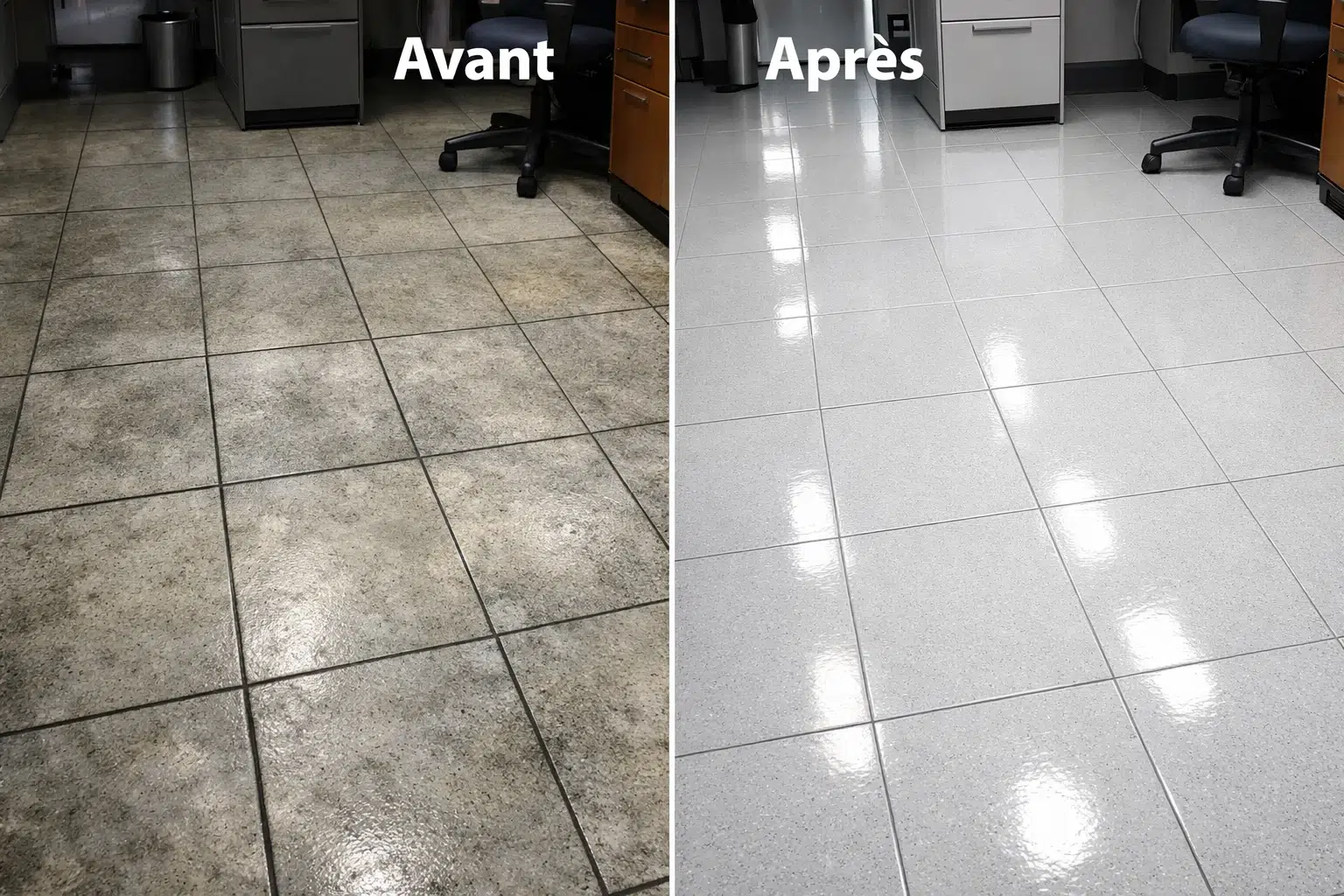 nettoyer sol pvc encrassé